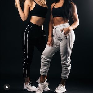 alphalete black small joggers